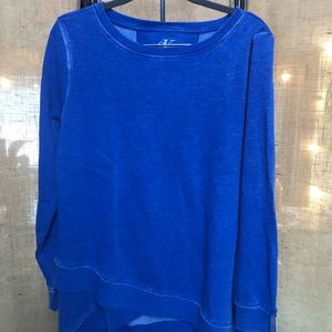 CALVIN KLEIN LAYERED TUNIC PULLOVER